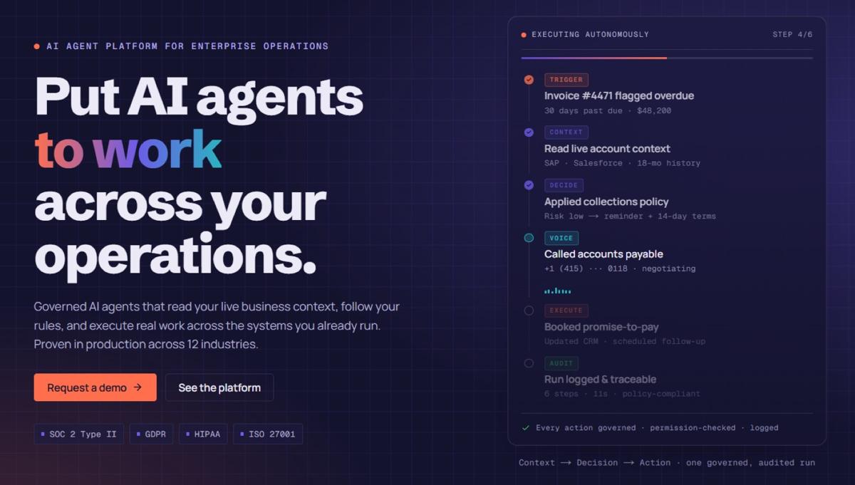 Summary of the agent studio rollout path and expected outcomes
