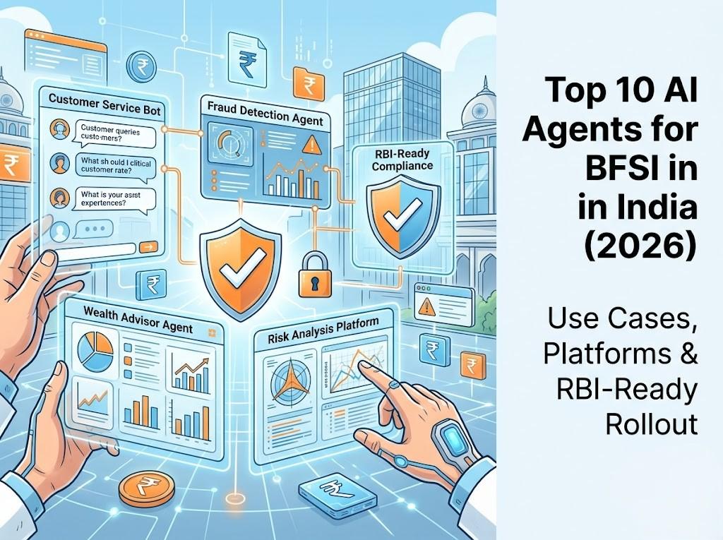 Top 10 AI agents for BFSI in India (2026): customer service, fraud detection, wealth advisor and risk analysis agents