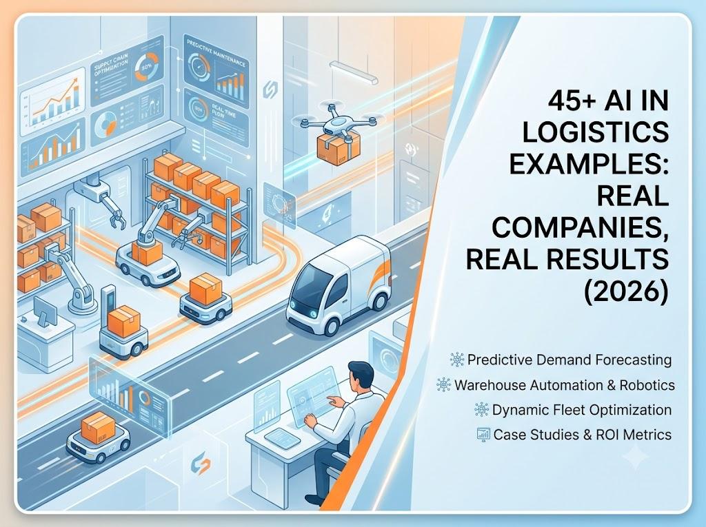 45+ AI in Logistics Examples: Real Companies, Real Results (2026)