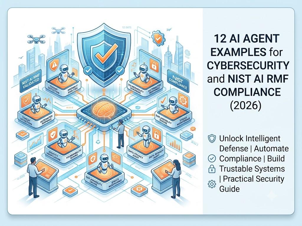 12 AI Agent Examples for Cybersecurity and NIST AI RMF Compliance (2026)
